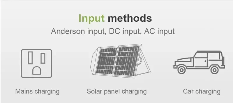 Berkemah di Luar Ruangan 300W Lifepo4 Solar Generator Untuk Peralatan Rumah Tangga 4