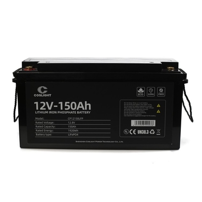 12v 150Ah 18650 Isi Ulang Baterai Lipo Umur Panjang OEM