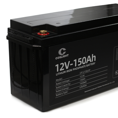 Paket Baterai Lithium Lifepo4 Isi Ulang Deep Cycle 12V 150ah