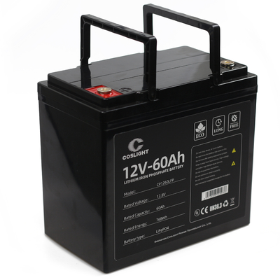 Coslight 12.8v 55ah Ebike Baterai Lithium Ion Fosfat IP65 Tahan Air